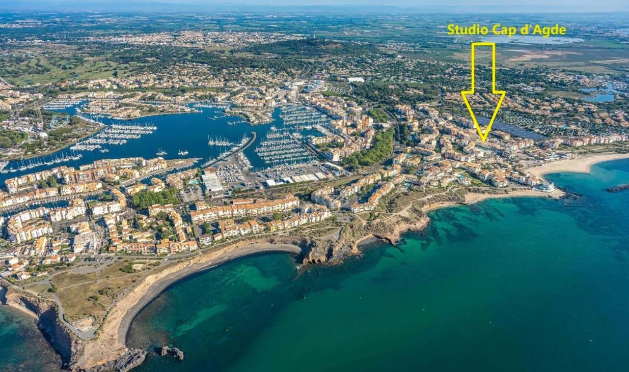 Joli Studio Proche Plage Du Mole Agde Luaran gambar